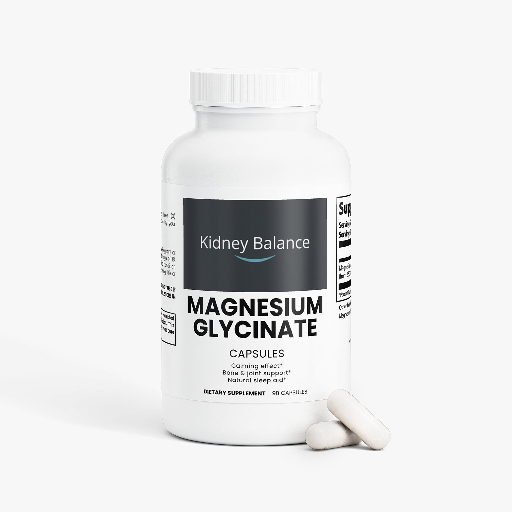 Magnesium Glycinate Softgels - 90 Count for Relaxation and Sleep Support