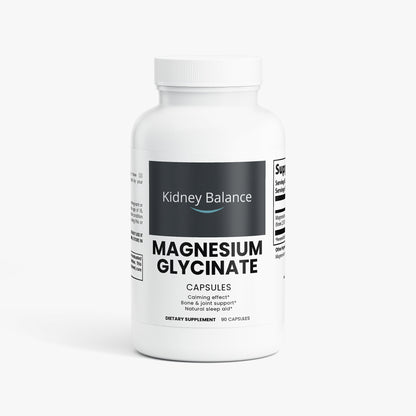 Magnesium Glycinate Softgels - 90 Count for Relaxation and Sleep Support