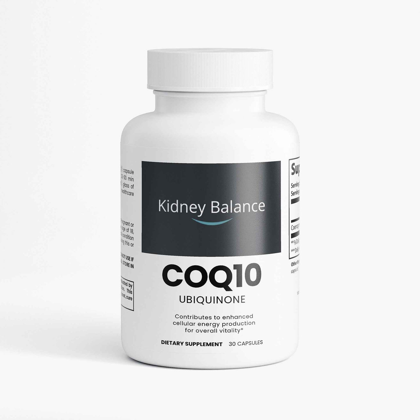 CoQ10 Ubiquinone 200mg Capsules