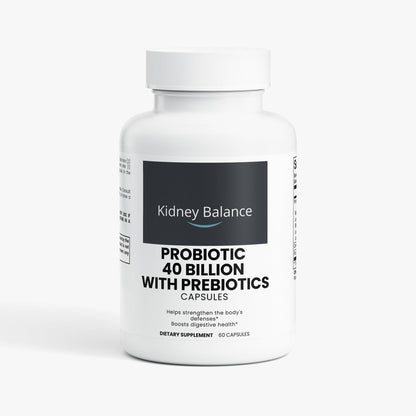 White probiotic botlle 