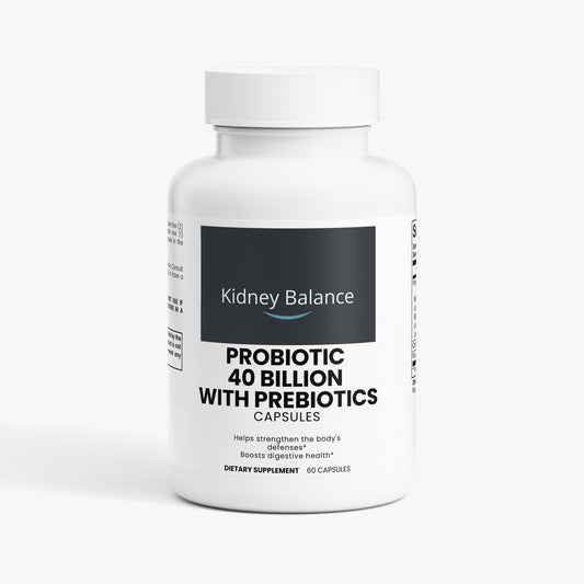 White probiotic botlle 